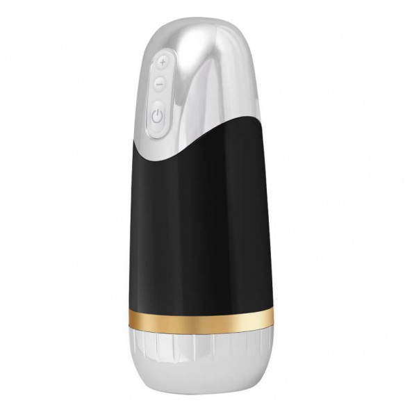 MizzZee - God of War Training Vibrations Masturbator Cup (Chargeable - Black)